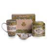 Royal Tara St. Patrick's Day Slainte Irish Tea Set with a 14 Oz Cup, Teabag Holder and Reusable Tin Filled 50 Bags in Matching Gift Box view 1