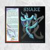 The Year Of the Snake, Asian Oriental Lunar Chinese New Year Special 6 pc. Gift Set view 2