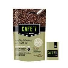 1 Pack (15g x 10 sachets) ; Caf 7 lega instant Coffee Mixed Powder, 3 in 1 ; By Taweekoon