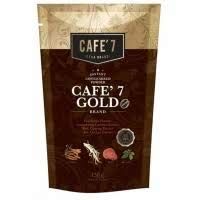 1 Pack (15g x10 sachets) Caf 7 Gold Instant Coffee Mixed Powder 3 in 1 ; By Taweekoon