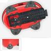 Rotating mop Foot Tread Hand Pressure Automatic Dehydration Four Drive Mop Bucket, 2 mop Heads view 4