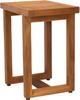 18" Spa Teak Shower Bench with Elevated Height view 4