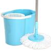 Rotating mop Wet and Dry Hand Pressure Automatic Dehydration Mop Bucket, Blue view 1