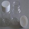 12pcs Portable Empty Clear Plastic Solid Powder Container with White Bottle Caps (30ml/1oz) view 2