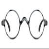 Reducblu Professor Round Reading Glasses for Women Men Vintage Readers(Blue Stripe +3.50)