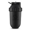 SHAKESPHERE Shaker Bottle - 24oz Leak Proof Protein Shaker Bottle for Pre Workout, Smoothie, and Powder Drink Mixes, No-Blade Mixer for Gym, BPA-Free, Easy Clean & Easy to Carry (Matte Black) view 1