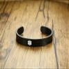 VNOX Type 2 Diabetes Medical Bracelet 10MM Medical Condition Alert ID Stainless Steel Cuff Bangle,8.0 Inches view 4