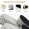 1Pair Soft Breathable Memory Foam Full Length Height Increase Insole Invisible Increasing Heel Lifting Inserts Short Boots Lifts Pads Elevator Insoles for Unisex Men Women(3.3cm Height) view 3