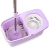 Rotating mop Hand Pressure Automatic Dehydration Wet and Dry Mop Bucket, 2 mop Heads view 1