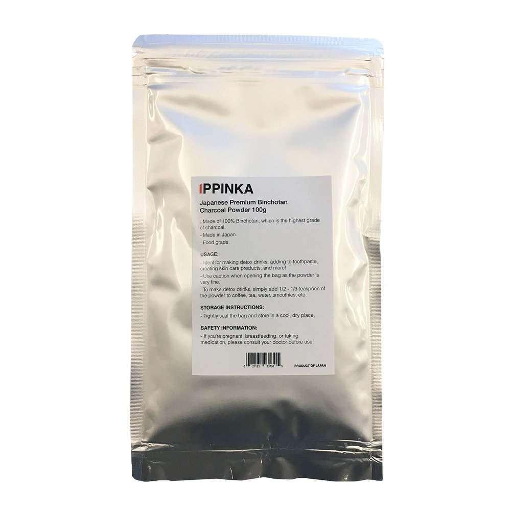 Japanese Premium Binchotan Charcoal Powder 100g