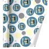 GRAPHICS & MORE Menage A Trois Threesome Two Beers One Guy Funny Humor Retro Gift Wrap Wrapping Paper Roll view 1