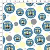 GRAPHICS & MORE Menage A Trois Threesome Two Beers One Guy Funny Humor Retro Gift Wrap Wrapping Paper Roll view 2