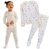 Soothems Eczema Footie Pajamas for Kids - PJs Shirt + Bottom - Moderate to Severe Eczema Treatment for Kids - Eczema Clothes & Sleepwear for Wet Wraps - Toddler Pajamas for Girls & Boys (3T) view 2