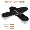 1Pair Soft Breathable Memory Foam Full Length Height Increase Insole Invisible Increasing Heel Lifting Inserts Short Boots Lifts Pads Elevator Insoles for Unisex Men Women(2.3cm Height) view 2