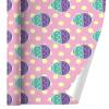GRAPHICS & MORE Cute Easter Egg Turquoise Purple Polka Dots Gift Wrap Wrapping Paper Rolls view 1
