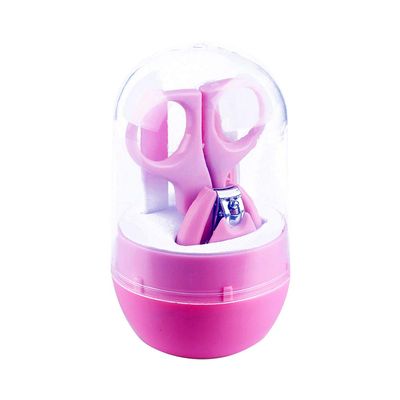 1PC Cute Practical Infant Finger Toe Nail Clipper Scissor Cutter Baby Nail Clipper Child Safety Manicure Set Baby Care pink