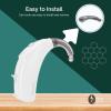 FCS Hearing Devices Ear Hook for Phonak Sky V 90 SP BTE - Replacement Accessories | Hearing Devices | Easy Install | Durable ABS | Anti-Howling Ear Hook view 4