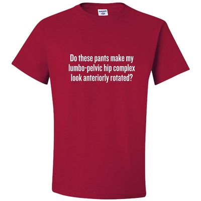 realpeoplegoods Physical Therapy Shirt - Therapist - Physiotherapist - Lumbo-Pelvic Hip