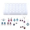 28-Compartment Pill Organizer Box  Portable Travel Medicine Storage with Clear Plastic Design, Weekly Pill Planner for Vitamins & Medications (6.9 x 4.3 x 1.1 Inches) view 2
