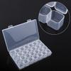 28-Compartment Pill Organizer Box  Portable Travel Medicine Storage with Clear Plastic Design, Weekly Pill Planner for Vitamins & Medications (6.9 x 4.3 x 1.1 Inches) view 4