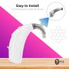 FCS Hearing Devices Ear Hook Compatible for Phonak Baseo Q15 M BTE- Replacement Accessories | Hearing Devices | Easy Install | Durable ABS | Anti-Howling Ear Hook view 3