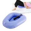 Inflatable Bedpan - Potty Bedside Toilet Nursing Urinals for Mother Women Bedridden Elderly Disabled (Dark Blue-L Size) view 1