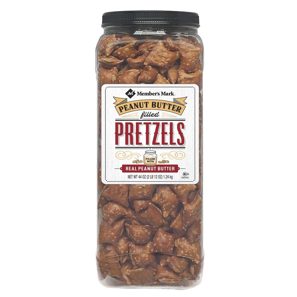 Member's Mark Peanut Butter Filled Pretzels 44 oz. (pack of 3) A1