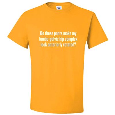 realpeoplegoods Physical Therapy Shirt - Therapist - Physiotherapist - Lumbo-Pelvic Hip