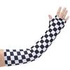 CastCoverz! Designer Arm Cast Cover - Checkerboard - Small Long: 18" Length X 9" Circumference - Removable and Washable - Made in USA view 1