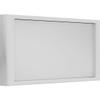 Ekena Millwork ROSC100X050REDUF 10" W x 5" H x 7/8" P Large Jumbo Reading Square Rosette, White view 2