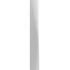 Ekena Millwork ROSC100X050REDUF 10" W x 5" H x 7/8" P Large Jumbo Reading Square Rosette, White view 3