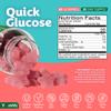 YUM-V'S Glucose Gummies  Fast Acting Glucose Chewable Gummies  Great Tasting  Gluten Free, Vegan, Non-GMO  Berry Natural Flavor  60 Chewable Gummy for Adults & Kids view 3