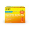 Amazon Basic Care Daytime Cold and Flu Relief Liquid Caps Softgel, Non-Drowsy Cold Medicine, Relief of Pain, Fever, Cough, Sore Throat, Nasal Congestion, 48 Count view 1