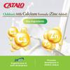CATALO Toddler Childrens Milk Calcium Formula with Zinc Added - TruCal Milk Calcium, Phosphorus, Magnesium, and Chelated Zinc - Vanilla Flavor, 100 Chewable Tablets view 4