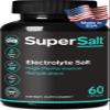 Keto Electrolyte Supplement, Salt Replacement Tablets for Rapid Oral Rehydration & Post Workout Recovery, Magnesium, Zinc, Sodium, Copper | 60 Capsules | Stop Leg Cramps and Restore Energy view 1