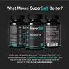 Keto Electrolyte Supplement, Salt Replacement Tablets for Rapid Oral Rehydration & Post Workout Recovery, Magnesium, Zinc, Sodium, Copper | 60 Capsules | Stop Leg Cramps and Restore Energy view 2