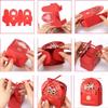 10 Pcs Red Laser Cut Gift Decorative Boxes Chinese Style Wedding Candy Paper Boxes view 2