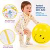 Eczema Baby Pajamas Sleeper Suit - Itch Relief for Moderate to Severe Atopic Dermatitis for Soothing Wet Wrapping Treatments White view 3