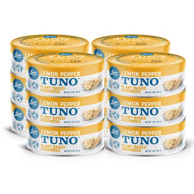 Loma Linda Tuno - Plant-Based (Lemon Pepper, 12 Pack)