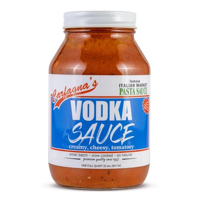 Carfagna's Pasta Sauce, Established 1937, Family Recipe, Made in Small Batches (32 Ounce, Vodka)