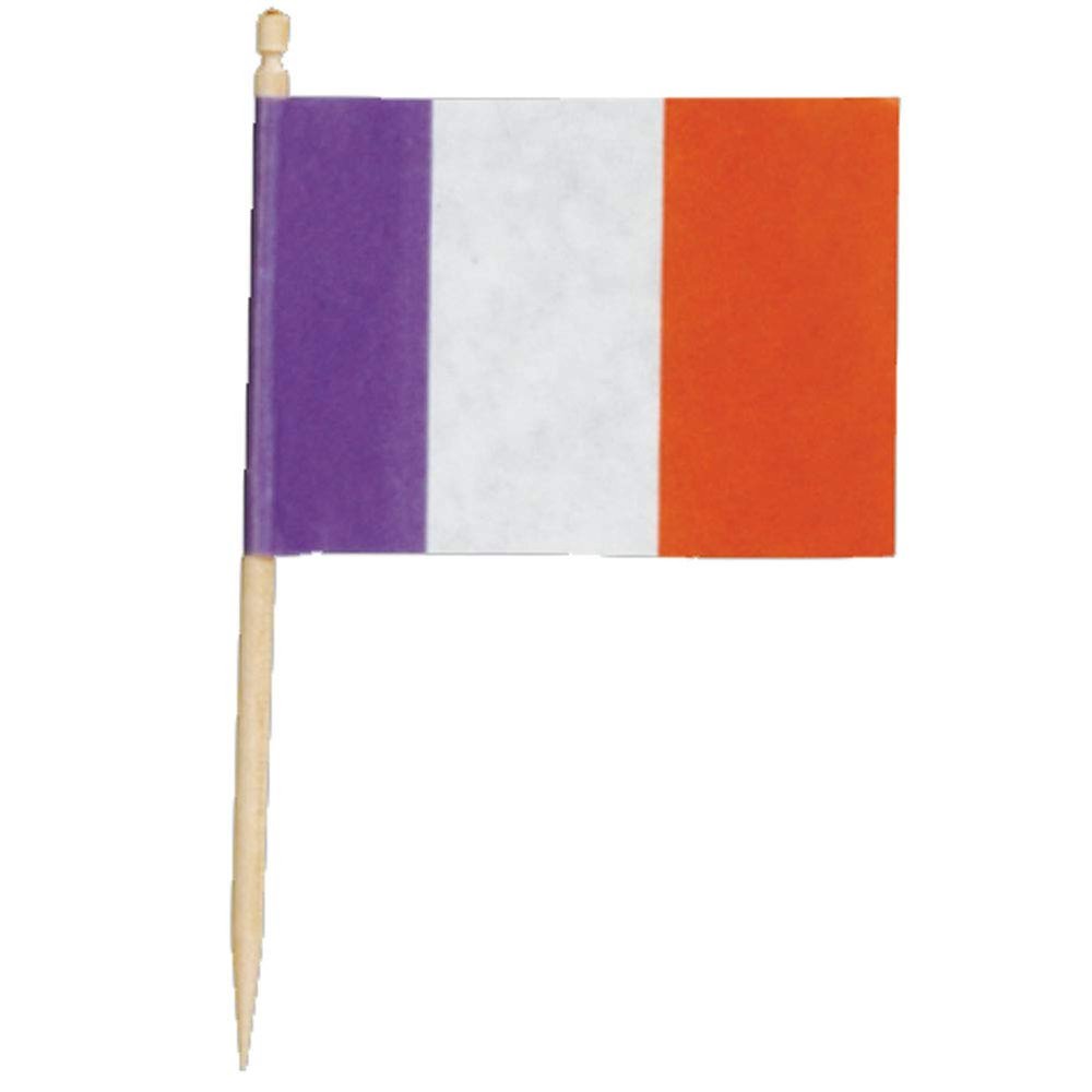 Nagao 320500 Children's Lunch Flags, France, Pack of 200