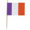 Nagao 320500 Children's Lunch Flags, France, Pack of 200 view 1