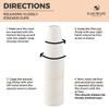 [1000 SET]HARVEST PACK 12 oz White Single Wall Disposable Paper Cups with Black Lids, Hot Drinks Water Coffee Tea Cocoa Cafe Cappuccino Espresso Latte Chocolate view 4
