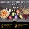 Urban Accents Movie Night Popcorn Gift Set  Includes 3 Gourmet Popcorn Kernel Varieties & 5 Flavorful Seasonings  Perfect Snack Gift Box for Parties, Holidays, or Movie Lovers view 3