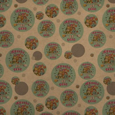GRAPHICS & MORE Fraggle Rock Established 1983 Gobo Red Wembley Mokey Boober Premium Kraft Gift Wrap Wrapping Paper Roll