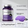 Horbach L Tryptophan 1500mg Capsules | 240 Count | Nighttime Formula | Non-GMO, Gluten Free Supplement view 3