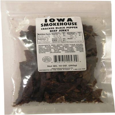 10 oz Beef Jerky Cracked Black Pepper