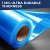 Better crafts Blue Cellophane Wrap 24'' x 100' Roll - Colored Cellophane Sheets for Craft Baskets, Gift Wrapping Supplies, Plastic Wrap for Gift Baskets view 3