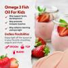 Barlean's Omega Pals Omega 3 for Kids, Yummy Straw-Nana Flavored Children's Liquid Flax Seed Oil Supplement with 1,483 mg ALA, Non-GMO, Vegan Brain and Eye Health, 8 oz view 4