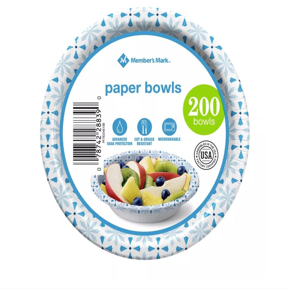An item of Member's Mark Paper Bowls (12 oz, 200 ct.) - Discount on bulk